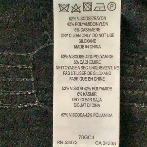 French Connection Black Mid Sleeve Seq Sweat - Picture 3 of 4